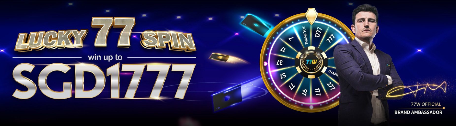 77W (77Bet) Online Casino in Singapore.